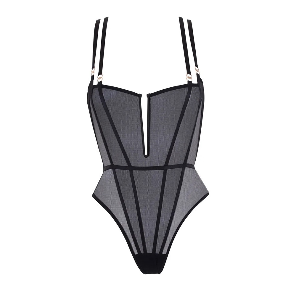 {{bluebella}} Elizabeth Sheer Mesh Bodysuit